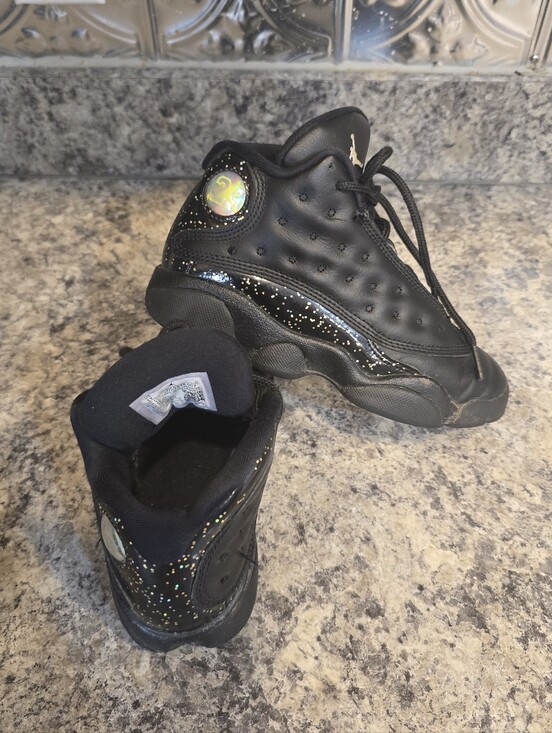 Nike Other - Nike Air Jordan 13 Retro Black Metallic Gold DC9444-007 Sneakers Size 1Y